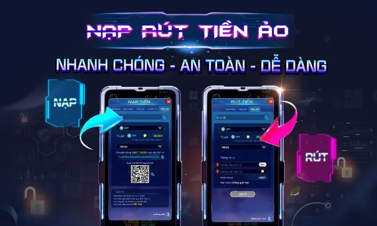 Nạp và rút tiền tại Win79 diễn ra nhanh chóng và tiện lợi, với nhiều phương thức thanh toán khác nhau